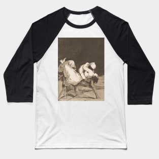 They Carried Her Off! by Francisco Goya Baseball T-Shirt